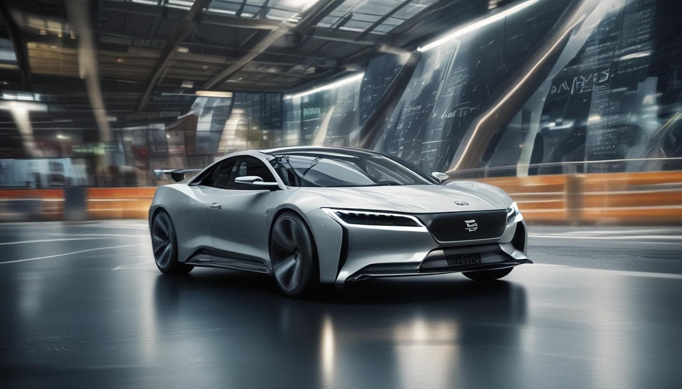 Image of a dynamic automotive display