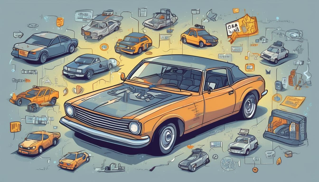 Illustration des différents types de cyberattaques automobiles