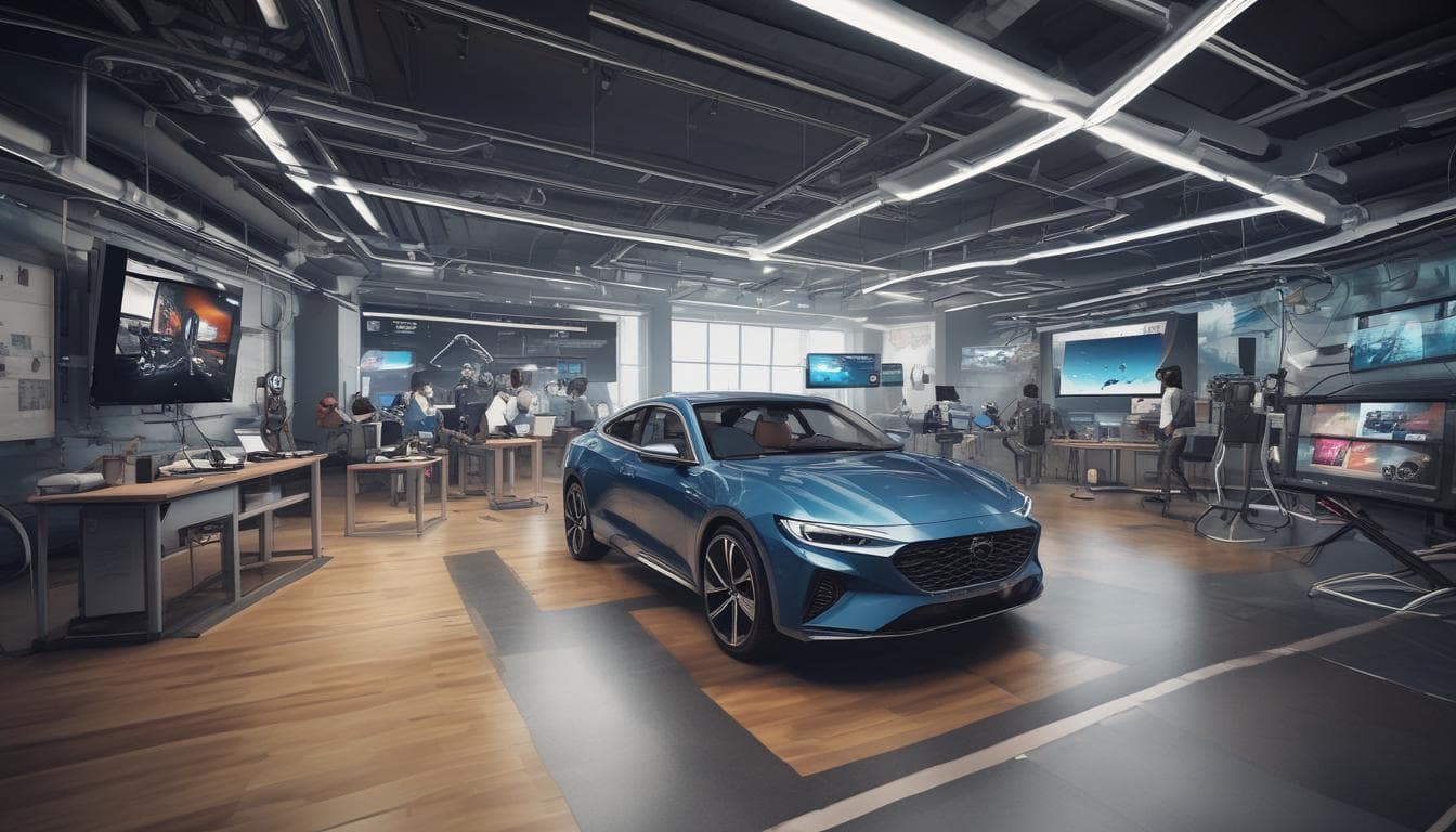 VR training simulation