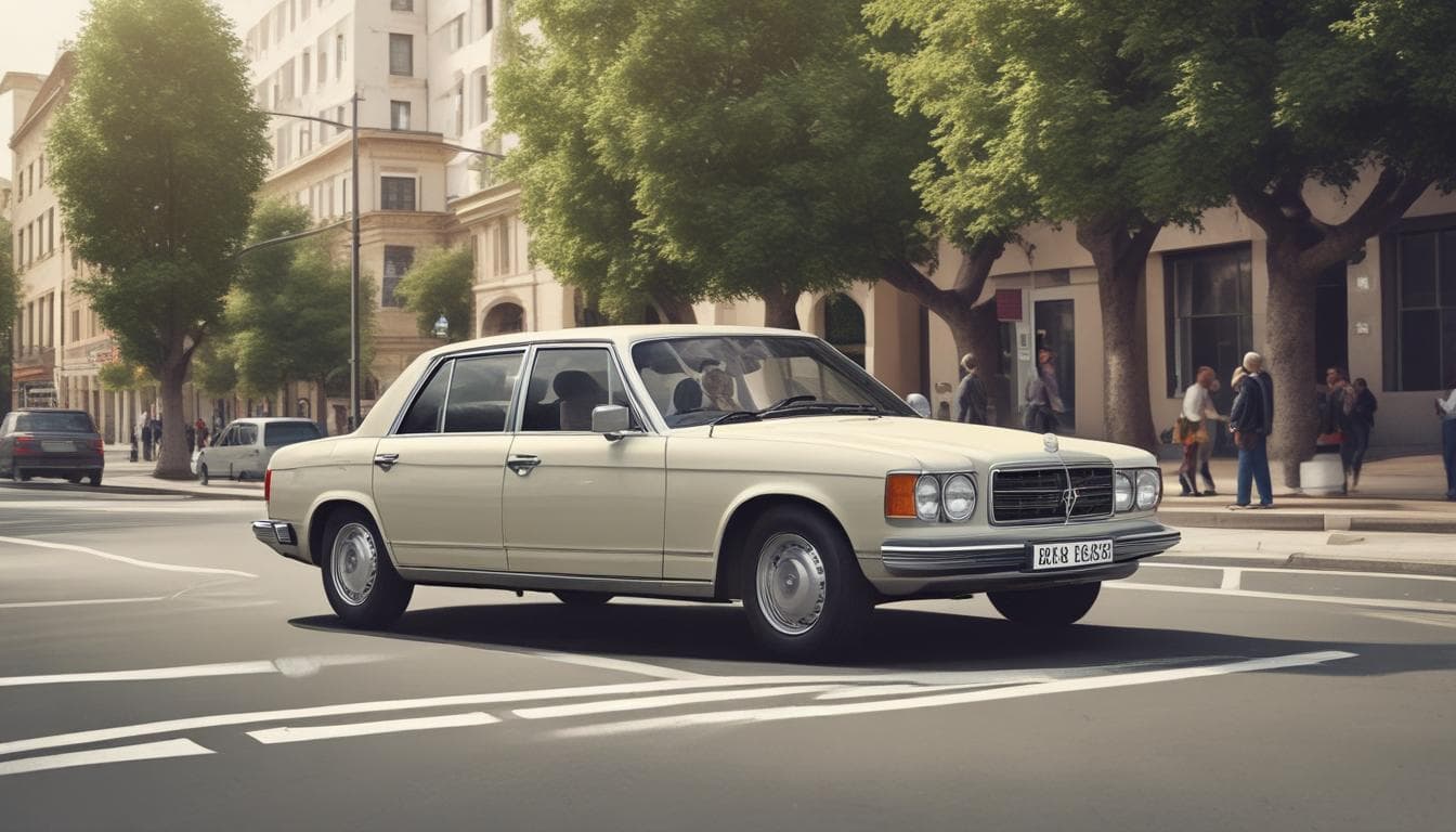 Imagen de una persona mayor utilizando un vehículo autónomo