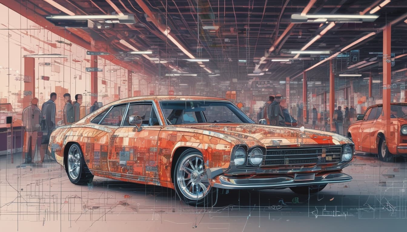 Schéma de l'écosystème de données automobiles du futur