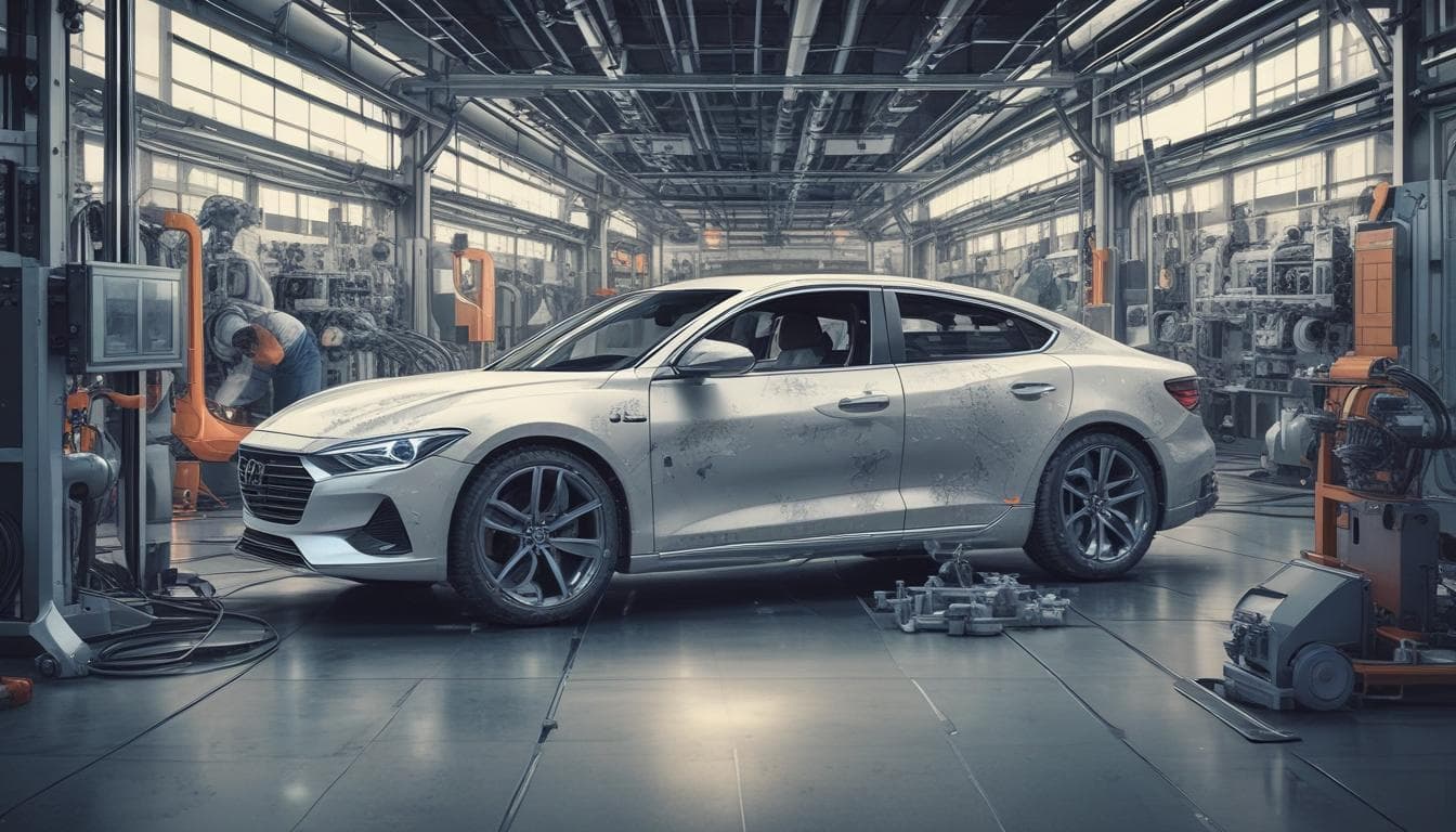 自動車製造の未来:3Dプリンティング、AI、デジタルツインが導く持続可能性と効率性革命