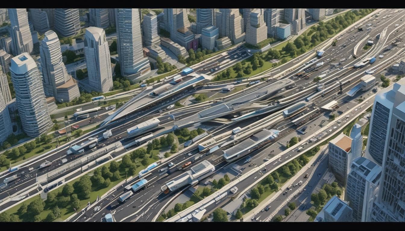미래 도시 교통 시스템