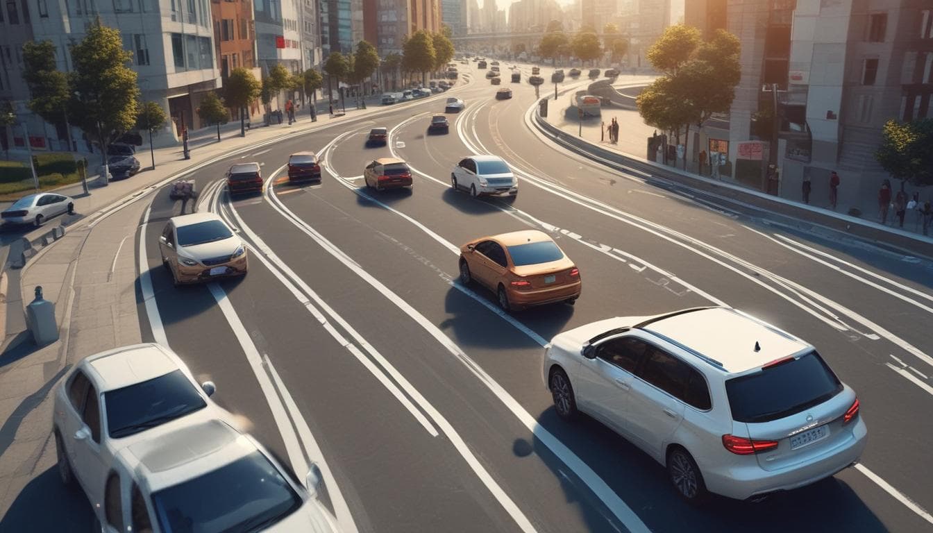 차량 내 연결성 기술을 보여주는 이미지