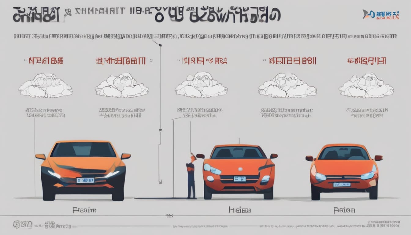 개인 소유 차량과 공유 차량의 하루 평균 이용률 비교 인포그래픽