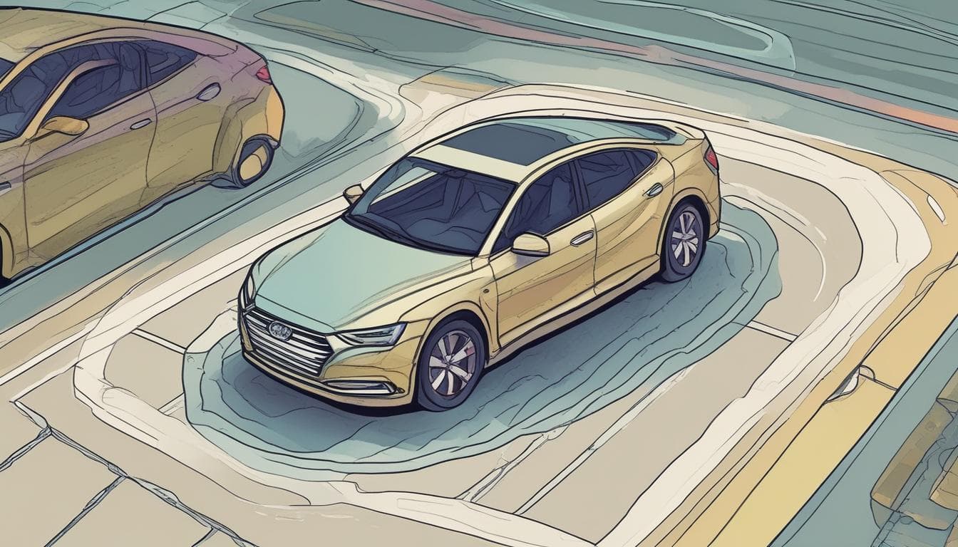 Image: Illustration of data security measures for connected cars