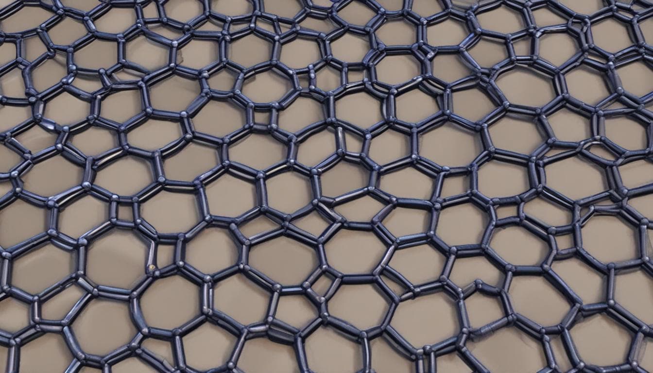 Grafenin mikroskobik görüntüsü