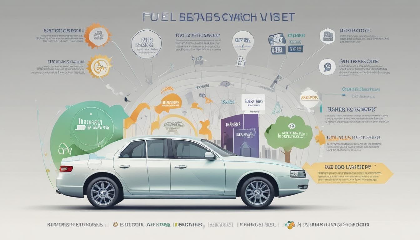 Grafico del risparmio di carburante con la guida predittiva