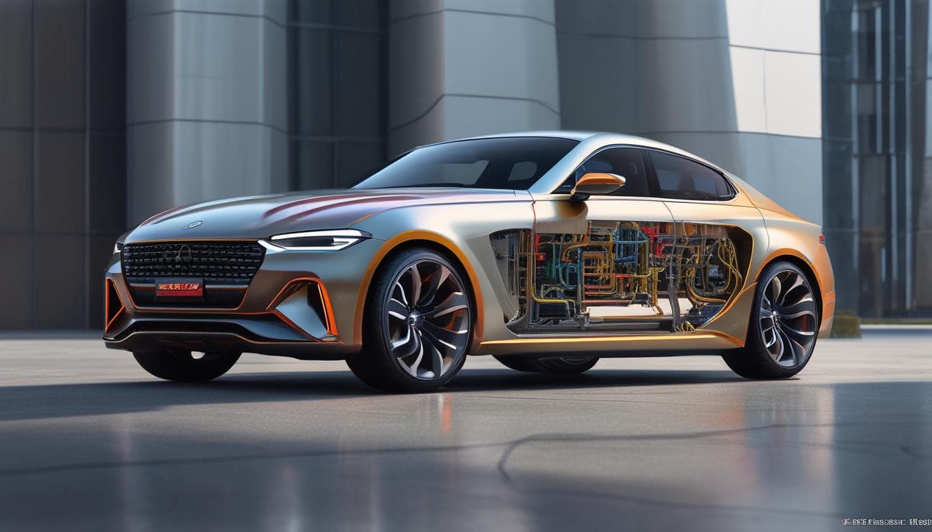 AI 기반 자동차 디자인 소프트웨어의 스크린샷