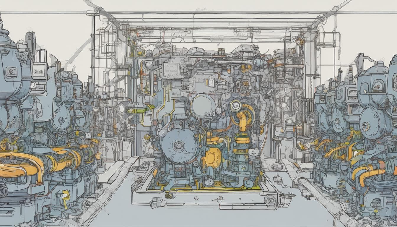 예측 유지 관리 시스템의 다이어그램
